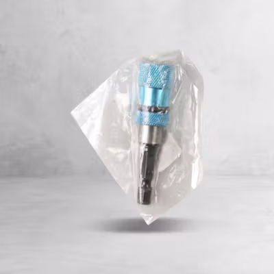 Chuck Adapter Extender Obeng Hexagon Magnetik Shank 1/4 Inch - Blue — gambar 5