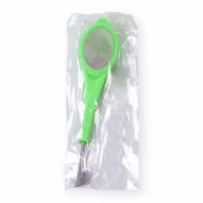 Filter Saringan Infuser Teh Built-in Plunger - 16066 - Green — gambar 5