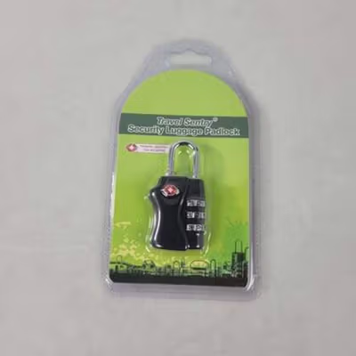 CJSJ Gembok Koper Angka 3 Digit Suitcase Password TSA Lock - TSA-338 - Black — gambar 5