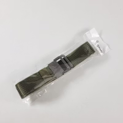 Rhodey Craftman Tali Ikat Pinggang Pria Canvas Buckle Belt - B1030 - Green — gambar 5