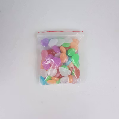 Imos Batu Hias Dekorasi Glow in The Dark Garden Stone 100 PCS - HC0043 - Multi-Color — gambar 5