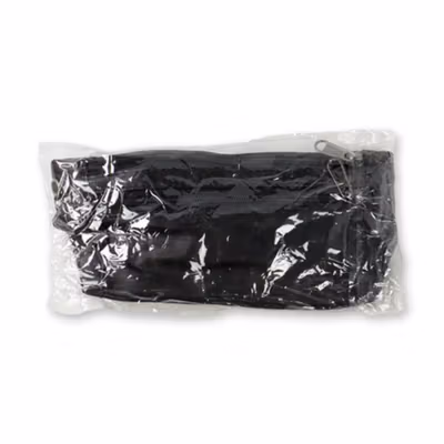 Rhodey Tas Pinggang Selempang Pria Waistbag Bahan Kulit - 1851 - Black — gambar 5