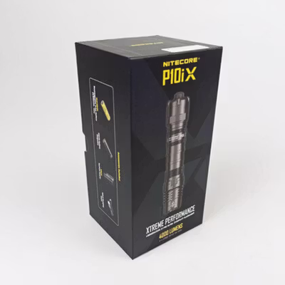 NITECORE Senter LED CREE XP-L2 V6 Waterproof IP68 4000 Lumens - P10iX - Black — gambar 5