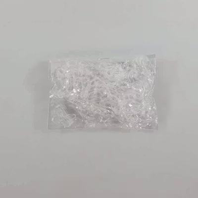 SORRYNAM Karet Gelang Ikat Rambut Jepang TPU Band 200 PCS - 1180 - Transparent — gambar 5
