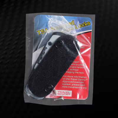 Travel-O Gembok TSA Kunci Kombinasi Ritsleting Koper 3 Digit - TSA-425 - Black — gambar 5