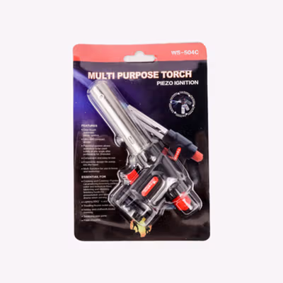 Firetric Kepala Gas Butane Multi Purpose Flame Gun Torch - WS-504C - Black — gambar 5