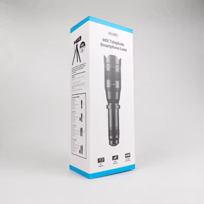 APEXEL Lensa Smartphone Telephoto Lens 60X Tripod Remote - APL-JS60XJJ09 - Black — gambar 5