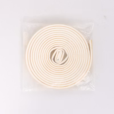 TaffHOME Lis Strip Pintu Door Noise Insulation D Tape 9x6mm 10M - KK-062 - White — gambar 5