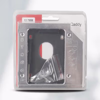 Universal 2.5 Inch HDD Caddy 12.7mm SATA to SATA - TSR122 - No Color — gambar 5