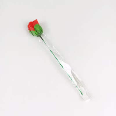 Firlar Sulap Bunga Mawar Api Torch to Rose Flower Magic Trick - 82120 - No Color — gambar 5