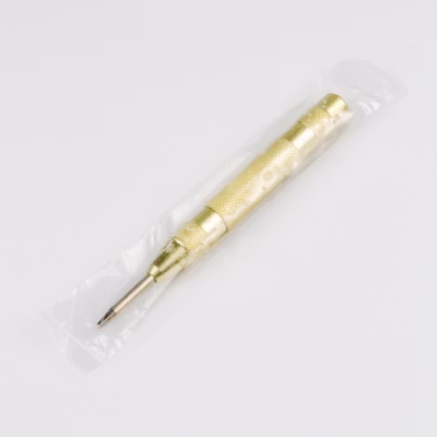 Taffware Automatic Center Punch Penanda Titik Bor - Golden — gambar 5