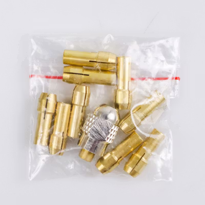 Taffware Chuck Mata Bor Drill Brass Collet 11 PCS - DMPJ-31 - Golden — gambar 5