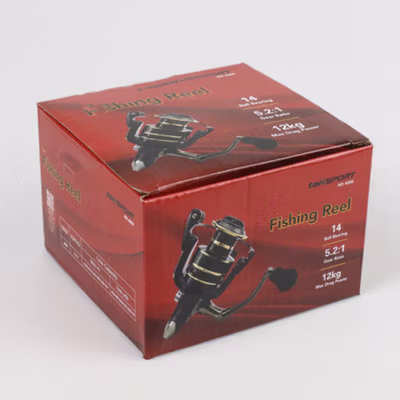 TaffSPORT Reel Pancing Spinning Fishing Reel 5.2:1 4000 - NX4000 - Black — gambar 5