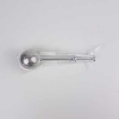 BalmyDays Filter Saringan Teh Reusable Tea Infuser Strainer 50mm - K522 - Silver — gambar 5