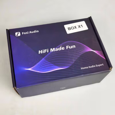 Fosi Audio Preamplifier HiFi Phono Turntable Preamp - BOX X1 - Black — gambar 5