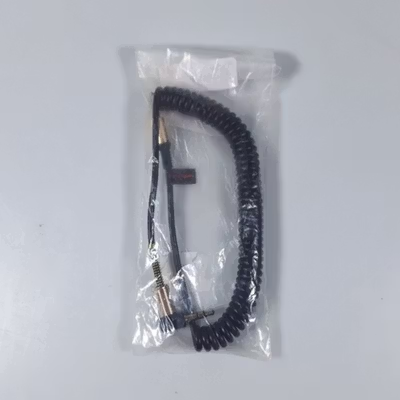 TaffSTUDIO Kabel Audio AUX 3.5mm Spring L Jack 1.5M - ZHY43938 - Black — gambar 5