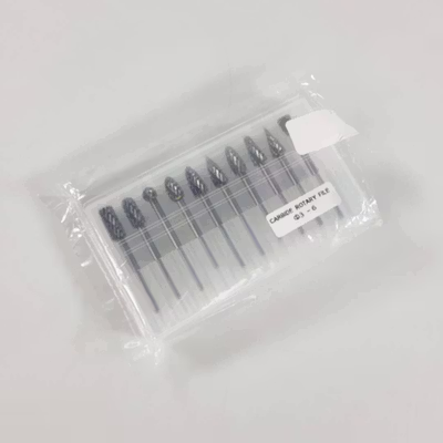 JIGONG Mata Bor Tungsten Carbide Cone Spiral 1/8 Inch 10 PCS - JG8 - Silver — gambar 5