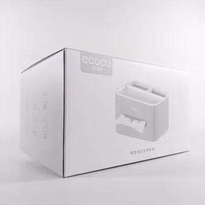 Ecoco Storage Box Kotak Penyimpanan Office Desk Case Organizer - E1602 - Gray — gambar 5