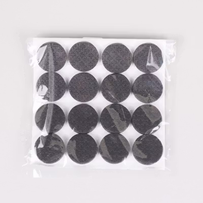 TaffHOME Alas Kaki Meja Lemari Kulkas EVA Foot Pad Model Bulat 16 PCS - NY24 - Black — gambar 5