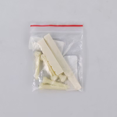 TaffSTUDIO Bridge Pins Saddle Senar Nut Gitar Akustik - A009 - Beige — gambar 5