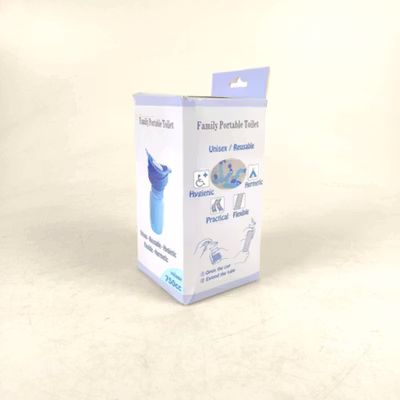 JIEMU Botol Tempat Pipis Foldable Travel Pee Bottle 750ml - PA341 - Blue — gambar 5
