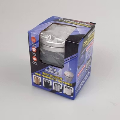 ASHIRAY Tray Asbak Mobil dengan Lampu LED - JC331 - Black — gambar 5