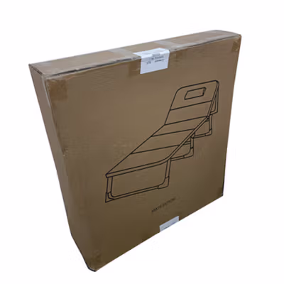 Zero Gravity Kursi Kasur Lipat Portable Folding Escort Bed - NG1 - Black — gambar 5