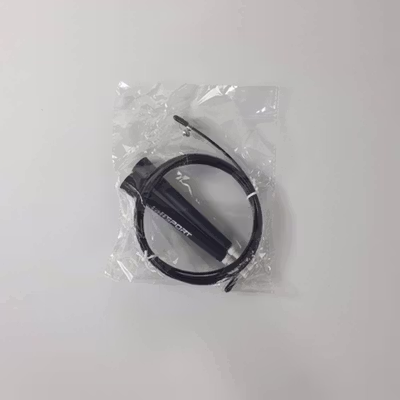 TaffSPORT Tali Skipping Jump Rope Steel Wire Bearing 3M - D053 - Black — gambar 5