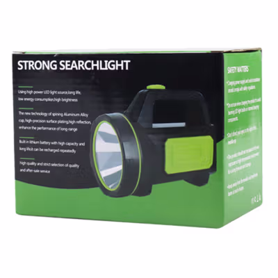 TaffLED ZanCaKa Senter LED Dual Xenon Rechargeable 10W 13500 Lumens - Q3 - Black — gambar 5