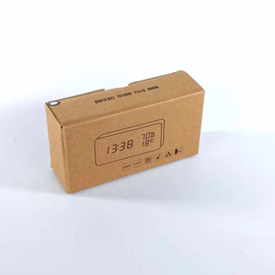 LikyYou Jam Meja Digital LED Clock Temperature Humidity Control - CYP-105 - Black — gambar 5
