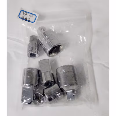 DDSKY Konverter Kepala Kunci Pas 6 PCS - DD14 - Silver — gambar 5