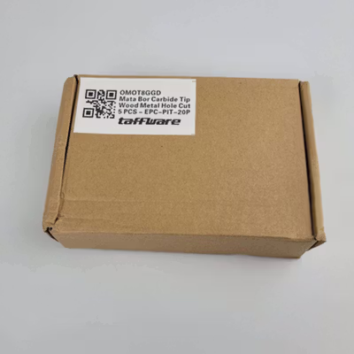 Taffware Mata Bor Carbide Tip Wood Metal Hole Cut 5 PCS - EPC-PIT-20P - Golden — gambar 5