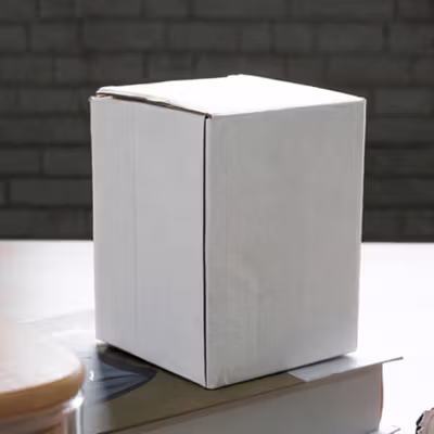 Miflame Cangkir Kopi Kaca Tahan Panas Hammer Aesthetic Mug 300ml - JJ916 - Transparent — gambar 5