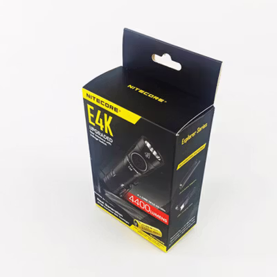 NITECORE Senter LED CREE XP-L2 V6 Rechargeable IP68 4400 Lumens - E4K - Black — gambar 5