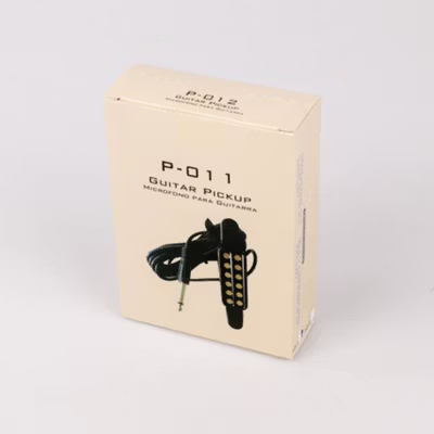 TaffSTUDIO Pickup Gitar Akustik With Tone Volume Control - P-011 - Black — gambar 5