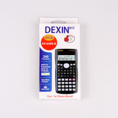DEXIN Kalkulator Elektronik Scientific Calculator - KK-82MS-B - Black — gambar 5