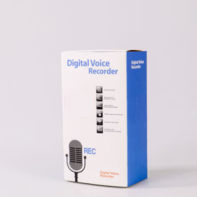 TaffSTUDIO Perekam Suara Digital Voice Recorder 8GB - T60 - Black — gambar 5