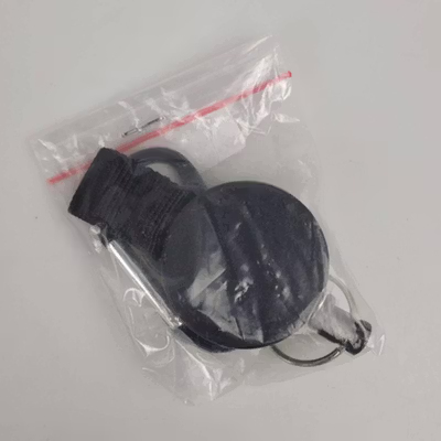 Taffware Gantungan Kunci Retractable Carabiner Steel Wire - SN40 - Black — gambar 5