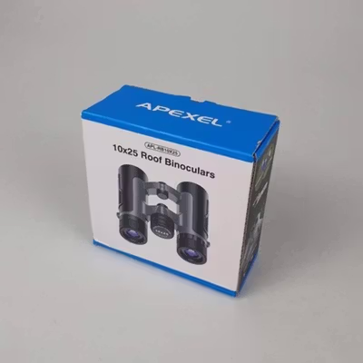 APEXEL Teropong Binocular Telescope Outdoor Roof Prism 10x25 - APL-RB10X25 - Black — gambar 5
