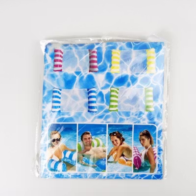 Doffy Pelampung Renang Floating Hammock Inflatable Water Bed - FDJ21 - Blue — gambar 5