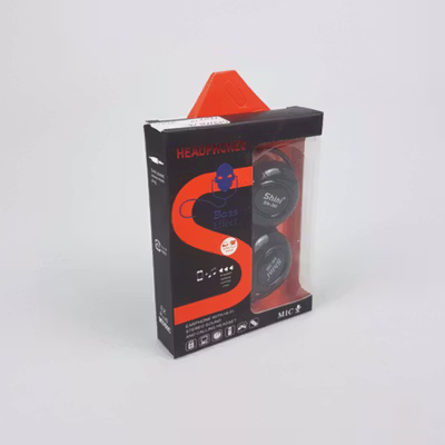 Shini Earhook Clip-on Headphone Sporty with Mic - SN360 - Black — gambar 5