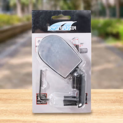 DUUTI Kaca Spion Sepeda 360 Handlebar Rearview Mirror Universal 1 PCS - LY4437 - Black — gambar 5