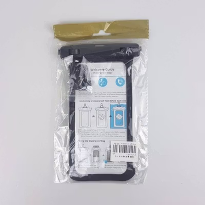 FONKEN Casing Anti Air Smartphone Case 4-6.5 Inch Smartphone - C21-12-3 - Black — gambar 5