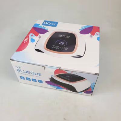 BLUEQUE Pengering Kutek UV Lamp Nail Dryer 168W - BQV3 - White — gambar 5
