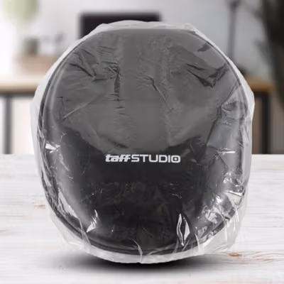 TaffSTUDIO Kotak Penyimpanan Headphone Hard Shell Waterproof Case - PH-HE1 - Black — gambar 5