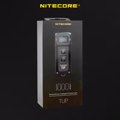 NITECORE Senter LED Mini USB Recharge Cree XP-L HD V6 1000 Lumens - TUP - Black — gambar 5