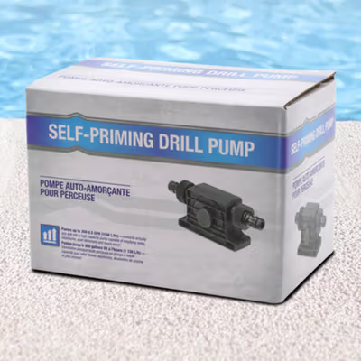 USBO Pompa Air Bor Electric Drill Powered Water Pump - M8AK - Black — gambar 5