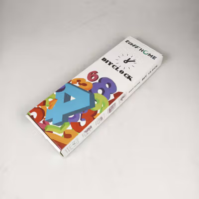 TaffHOME Jam Dinding DIY Quartz Silent Movement Big Size 90-100cm - DIY-101 - Silver — gambar 5