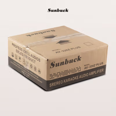 Sunbuck Audio Amplifier Bluetooth EQ Karaoke FM 2000W - AV-326Z PLUS - Black — gambar 5