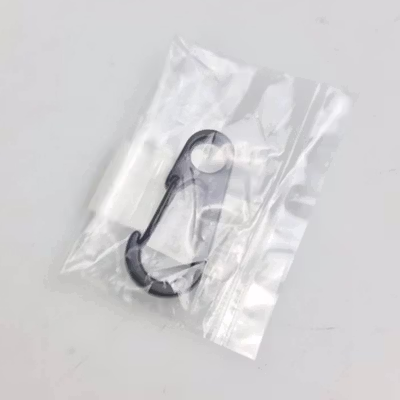 TaffSPORT Karabiner Mini D-type Hanging Keychain EDC Outdoor Metal - AT36 - Black — gambar 5